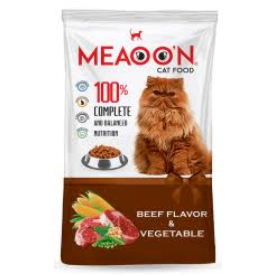 Meaoon Cat Food Beef & Vegetable Flavour