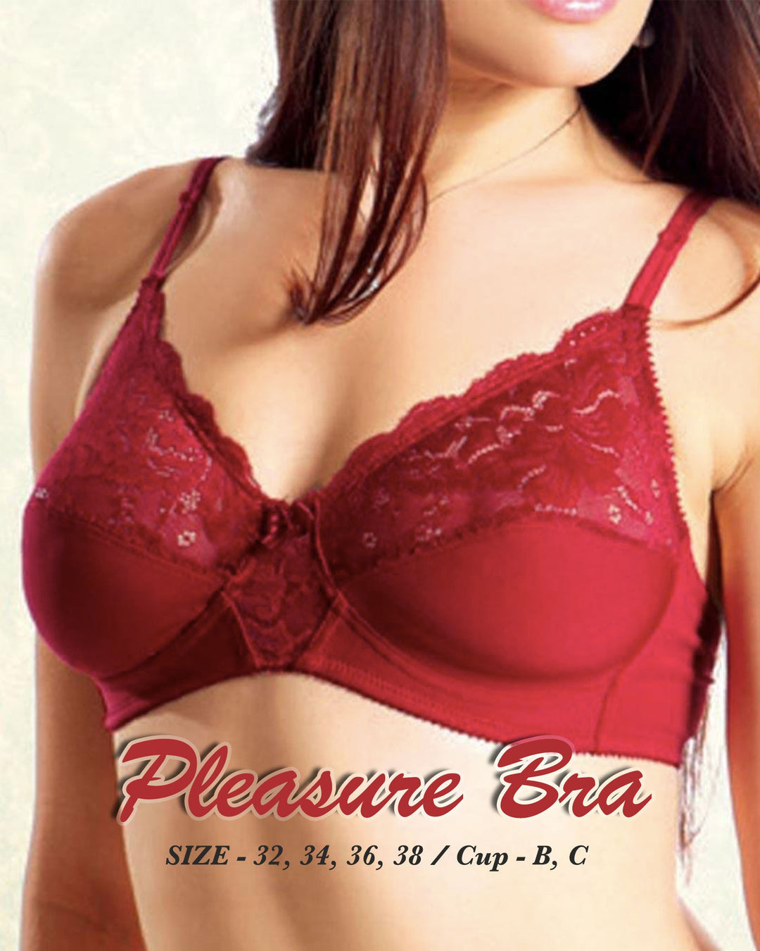 Pleasure Bra – Flourish Bra | Net Soft Jersey Cotton | Non Padded Non Wired Bra